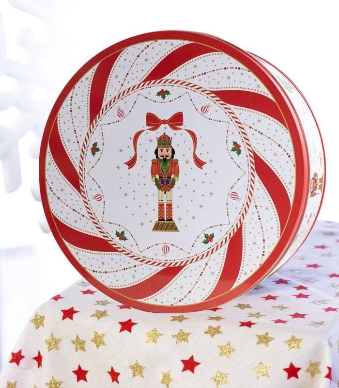 caja-grande-galletas-navidad1 Lata Cascanueces grande de galletas de Navidad Edición especial - Imagen 1